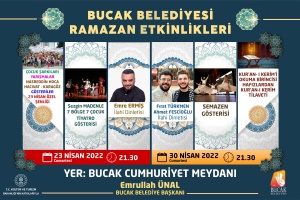 BUCAK BELEDİYESİ RAMAZAN ETKİNLİKLERİ