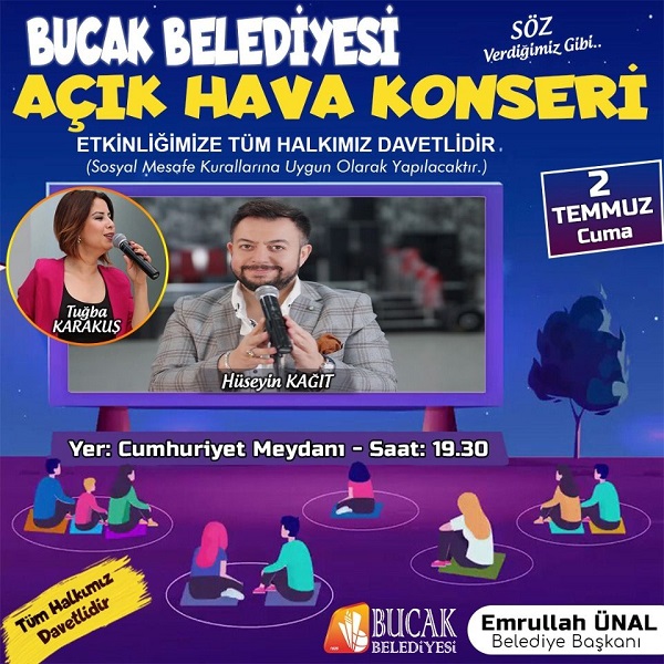 Hüseyin Kağıt Açık hava konseri