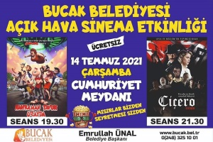 AÇIK HAVA SİNEMA ETKİNLİĞİ