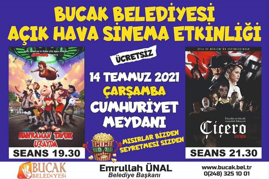 AÇIK HAVA SİNEMA ETKİNLİĞİ