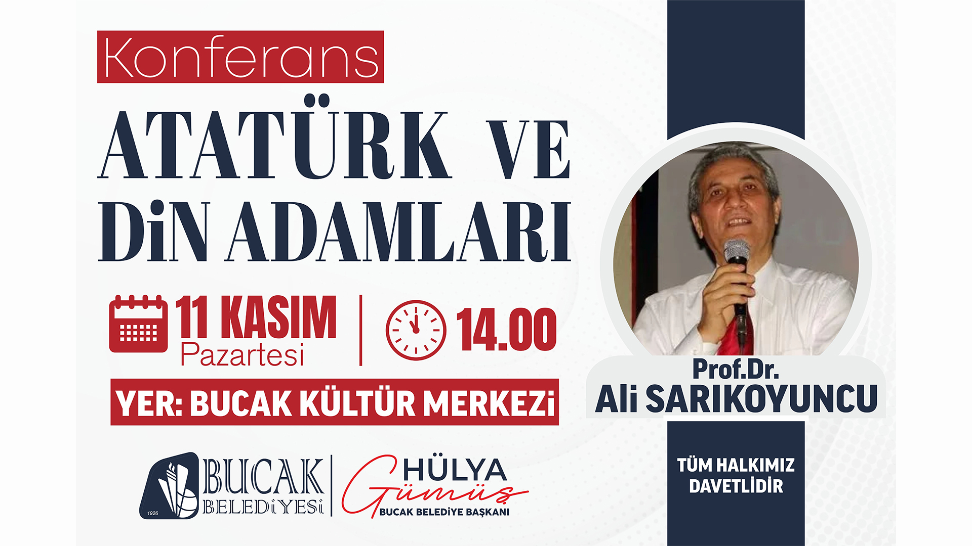 ‘Atatürk ve Din Adamları’ konferansı
