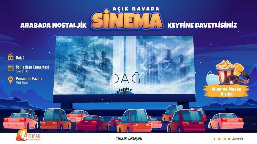 Arabada Nostaljik Sinema Keyfi (Dağ2)