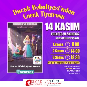 Küçük tiyatroseverler için eğlenceli, danslı ve müzikli bir oyun sizleri bekliyor.