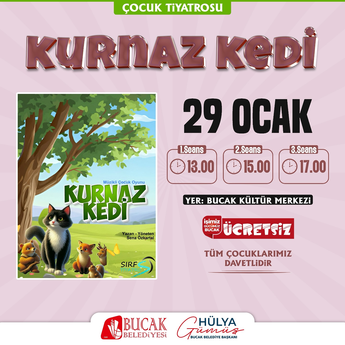 “Kurnaz Kedi” Tiyatro Oyunu