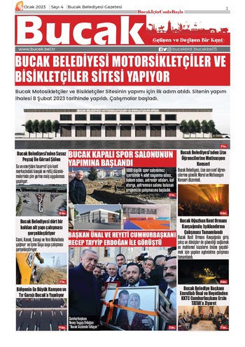 Bucak Belediyesi e-Gazete Ocak Sayısı [2023]